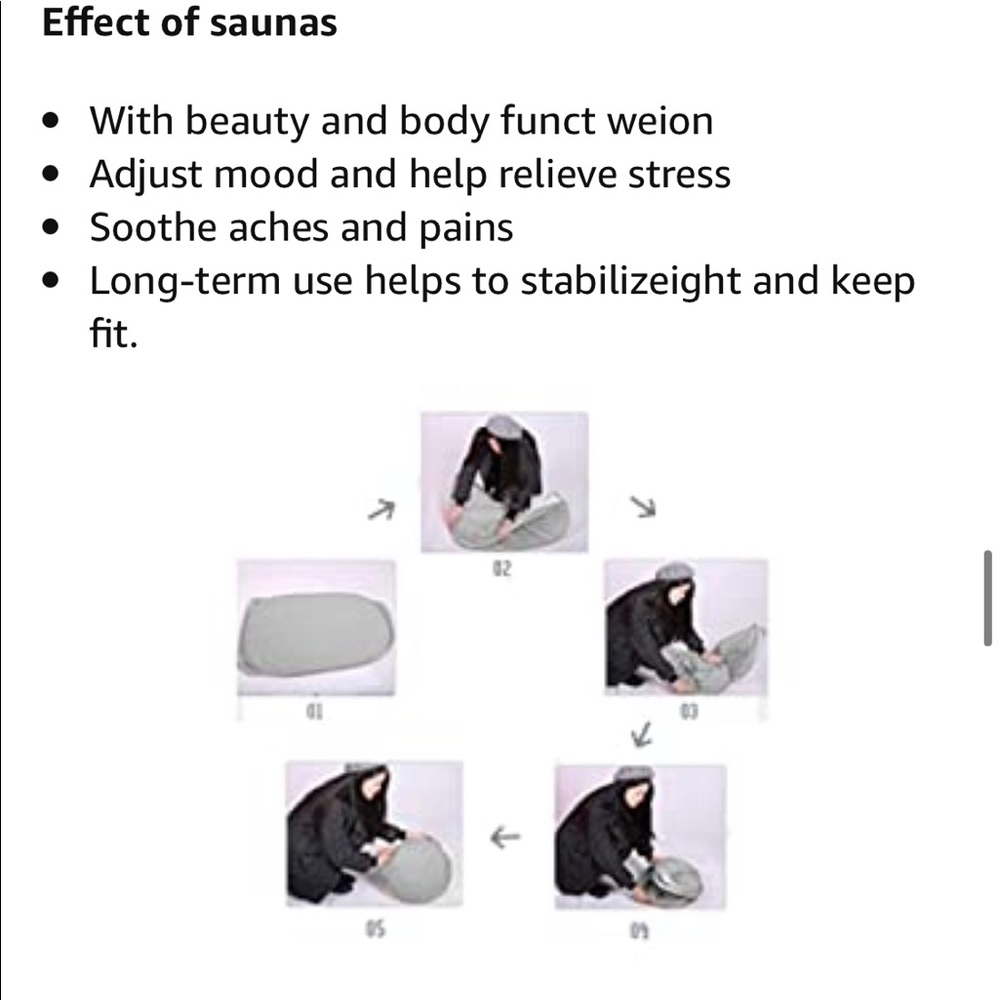 Portable Sauna Kit 1 Person Full Body at Home Spa - Picture 8 of 8